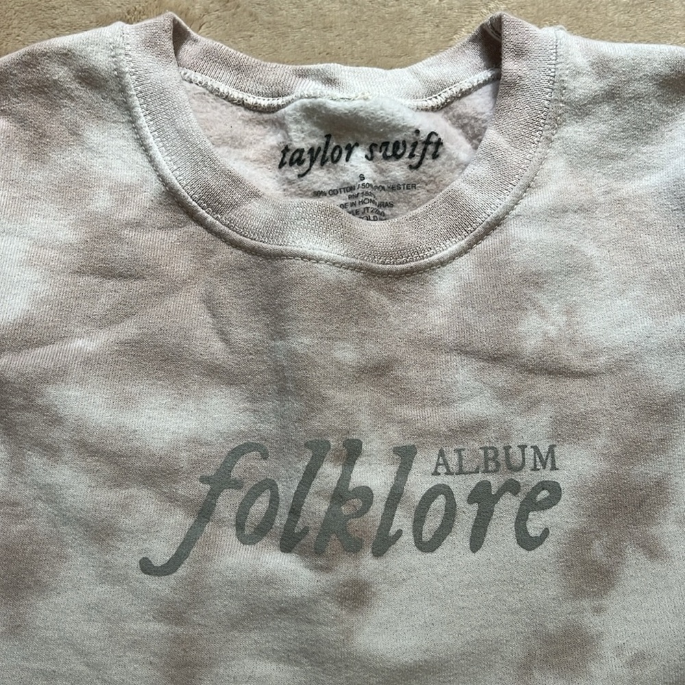 Authentic Taylor Swift Folklore Sweatshirt